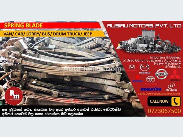 Other NISSAN/ ISUZU/ MITSUBISHI/ TOYOTA 2015 Spare Parts For Sale in SriLanka 
