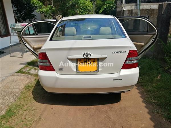 Toyota Corolla 121 G Grade 2000 Cars For Sale in SriLanka 
