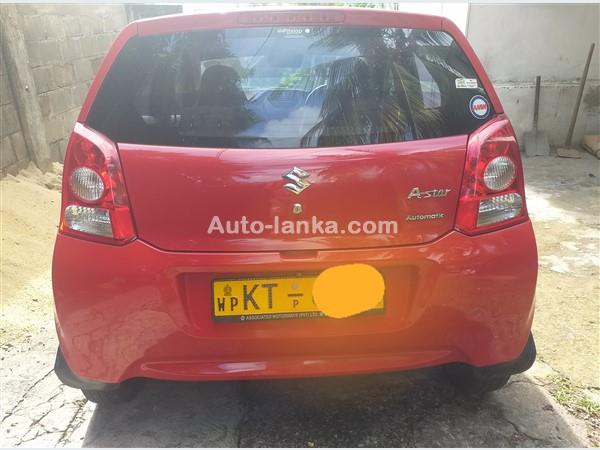 Suzuki Red A-star AUTO gear car for RENT