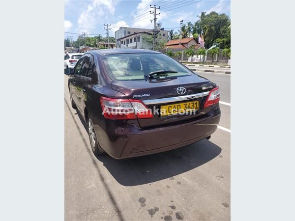 Toyota premio car for rent