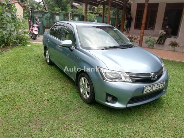 Toyota Axio car for rent