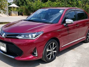 Toyota Axio car for rent