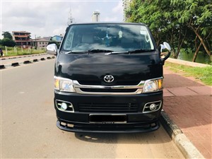 RENT A CAR IN COLOMBO - TOYOTA HIACE TOURING VAN FOR SELF DRIVE