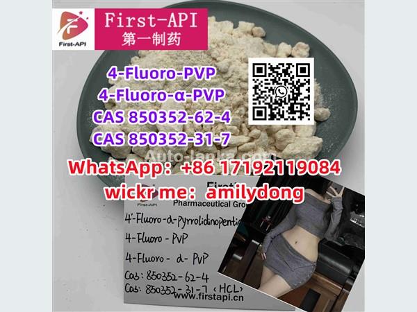 4-Fluoro-PVP sale 4-Fluoro-α-PVP CAS 850352-62-4 CAS 850352-31-7