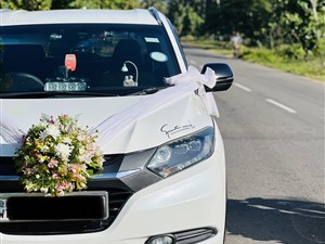 wedding hire for honda vezel car