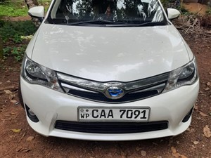 Toyota Axio Hybrid For Rent