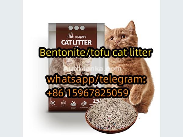 Cat Litter Bentonite Cat Litter Tofu Cat litter kitty litter Corn Cat Litter