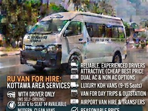 Ru Van For Hire Rental Service Pannipitiya 0702601501