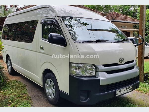 Toyota KDH High-roof Passenger Van for Hire with Driver