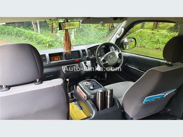 Toyota KDH High-roof Passenger Van for Hire with Driver