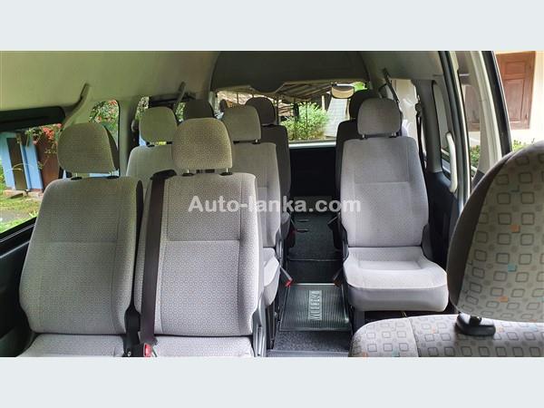 Toyota KDH High-roof Passenger Van for Hire with Driver
