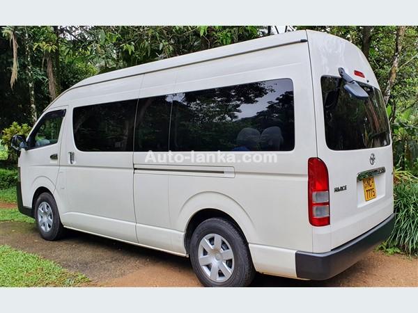 Toyota KDH High-roof Passenger Van for Hire with Driver