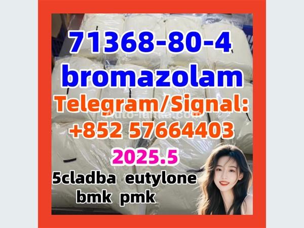 bromazolam 71368-80-4  5cladba eutylone New Bmk New Pmk
