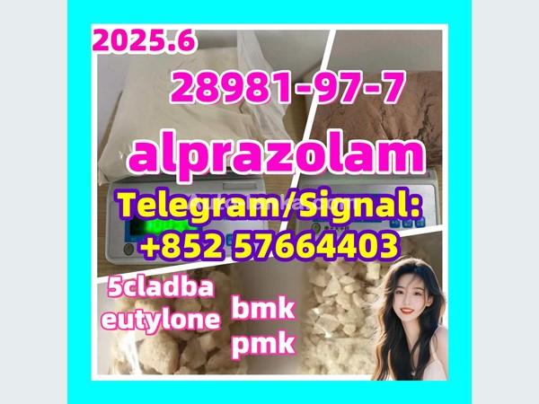 alprazolam 28981-97-7 eutylone 2fdck apvp mdma 3mmc bromazolam 71368-80-4
