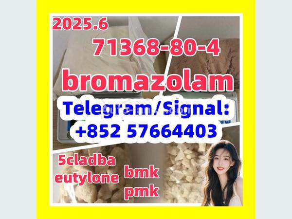 71368-80-4  bromazolam 2732926-24-6 isotonitazene 5cladba 5fadb adbb eutylone 2fdck