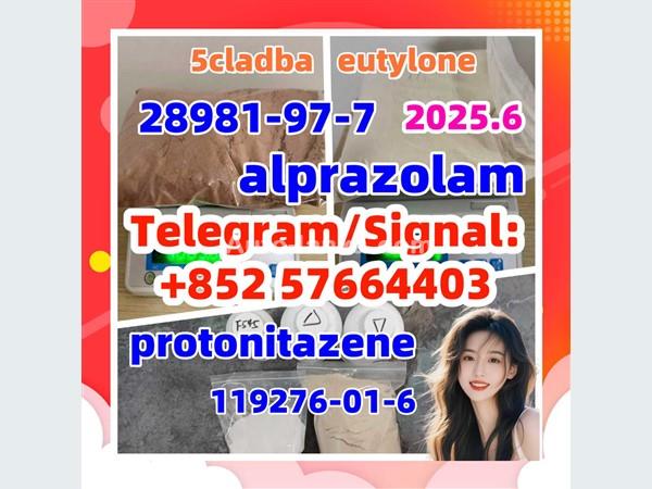 alprazolam 28981-97-7 protonitazene 119276-01-6 metonitazene 14680-51-4 5cladba eutylone bmk pmk