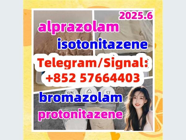 alprazolam 28981-97-7 protonitazene 119276-01-6 bromazolam 71368-80-4  metonitazene isotonitazene