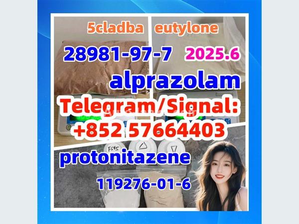 alprazolam 28981-97-7 protonitazene 119276-01-6 top superstrong material Free sample