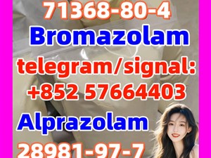 High quality factory supply bromozolam 71368-80-4 alprazolam 28981-97-7