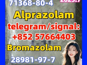 Bromazolam Cas 71368-80-4 at Best Price alprazolam 28981-97-7