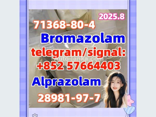 alprazolam 28981-97-7  bromazolam 71368-80-4  Benzodiazepines   China factory Supply