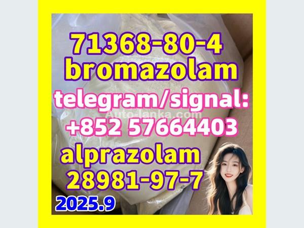 bromazolam 71368-80-4  alprazolam 28981-97-7 Benzodiazepines  Etizolam 40054-69-1