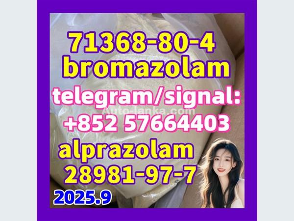 bromazolam 71368-80-4  alprazolam 28981-97-7 Benzodiazepines  best price free sample