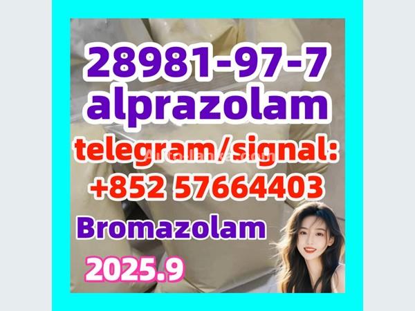 Pharmaceutical White Pure Alprazolam Powder CAS 28981-97-7,