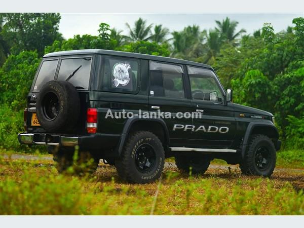 Toyota Box Prado Off Road SUV for Rent - Car Rental