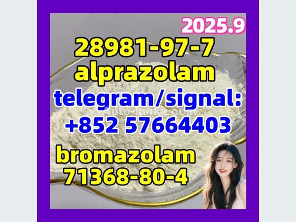 alprazolam 28981-97-7  71368-80-4  bromazolam Etizolam 40054-69-1 Benzodiazepines