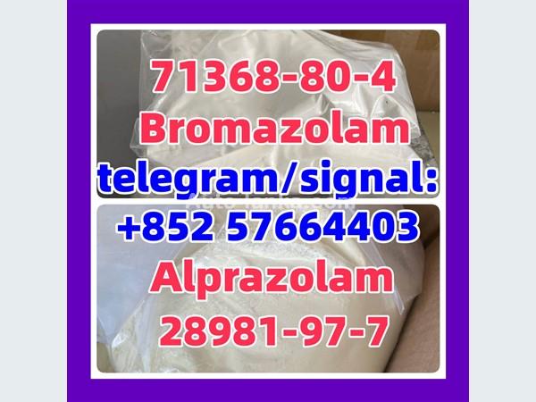 alprazolam 28981-97-7  bromazolam 71368-80-4   Benzodiazepines  Etizolam 40054-69-1