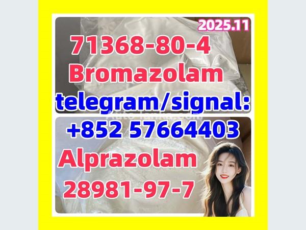 Alprazolam CAS 28981-97-7 Bromazolam,Cas 71368-80-4