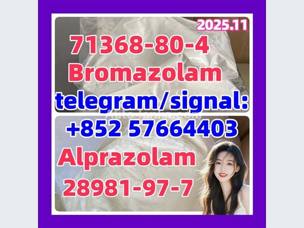 alprazolam 28981-97-7  bromazolam 71368-80-4 Benzodiazepines   Etizolam 40054-69-1