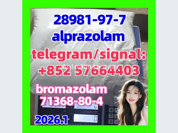 alprazolam 28981-97-7  bromazolam 71368-80-4 Benzodiazepines  Etizolam 40054-69-1