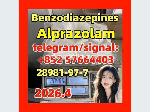 Alprazolam Cas 28981-97-7 from Hongkong