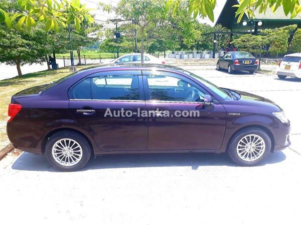 Toyota axio available for rent