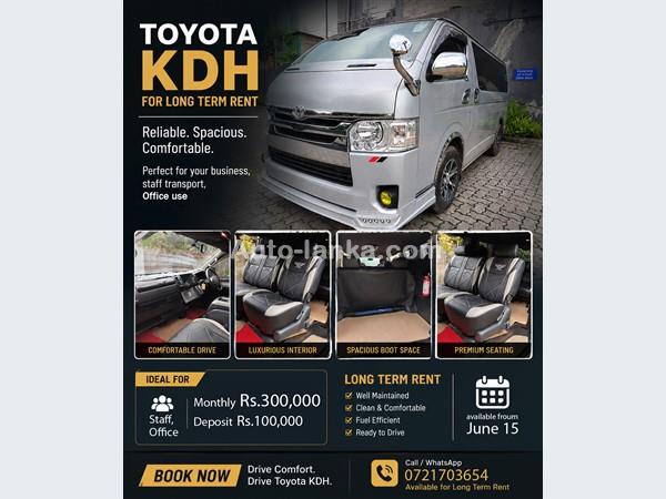 KDH for Rent