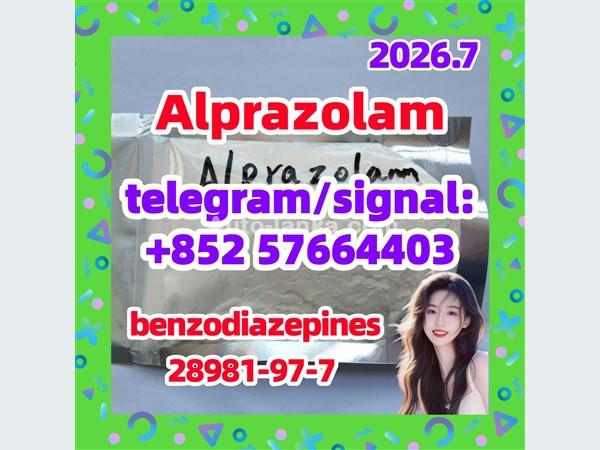 High Quality Alprazolam Cas 28981-97-7 In Stock
