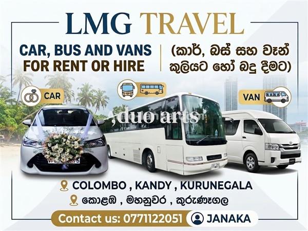 DO  YOU  NEED VAN , CAR ,  BUS  FOR  RENT  OR HIRE